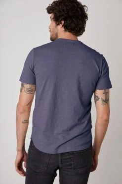 Velvet By Graham & Spencer Mens AMARO CREW NECK SLUB TEE