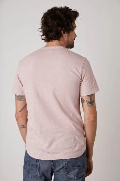 Velvet By Graham & Spencer Mens AMARO CREW NECK SLUB TEE 21 Velvet By Graham & Spencer Mens AMARO CREW NECK SLUB TEE