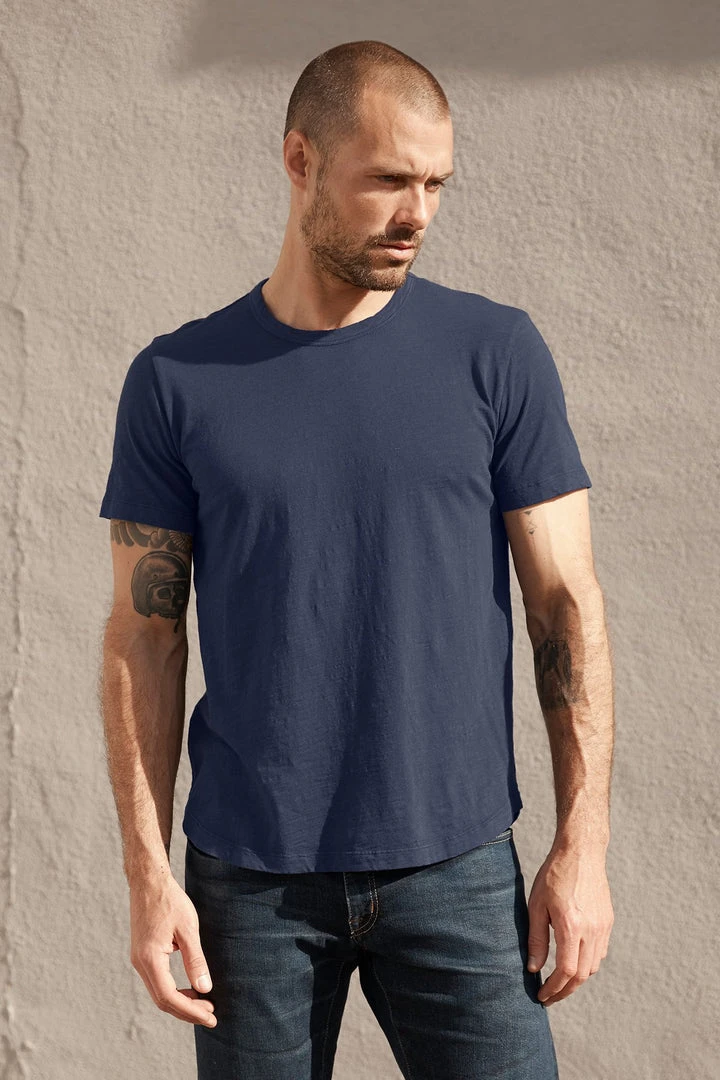 Velvet By Graham & Spencer Mens AMARO CREW NECK SLUB TEE 13 Velvet By Graham & Spencer Mens AMARO CREW NECK SLUB TEE