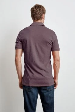 Velvet By Graham & Spencer Mens RANDALL COTTON SLUB POLO 11 Velvet By Graham & Spencer Mens RANDALL COTTON SLUB POLO