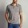 Velvet By Graham & Spencer RANDALL COTTON SLUB POLO