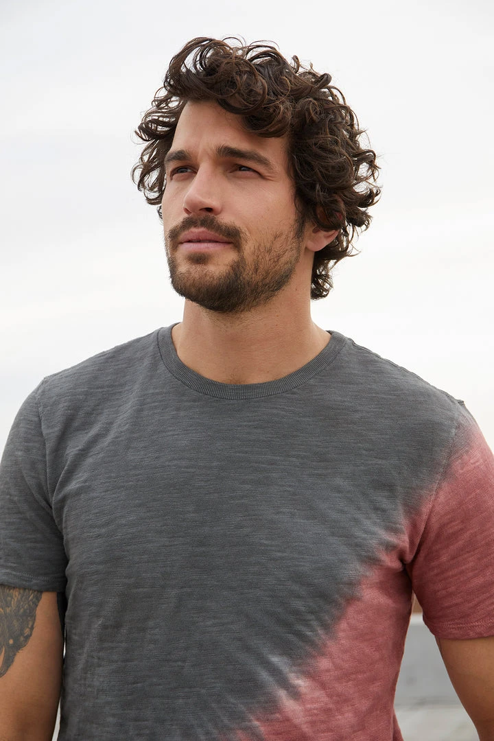 Velvet By Graham & Spencer Mens FABIAN SLUB TIE DYE TEE 10 Velvet By Graham & Spencer Mens FABIAN SLUB TIE DYE TEE