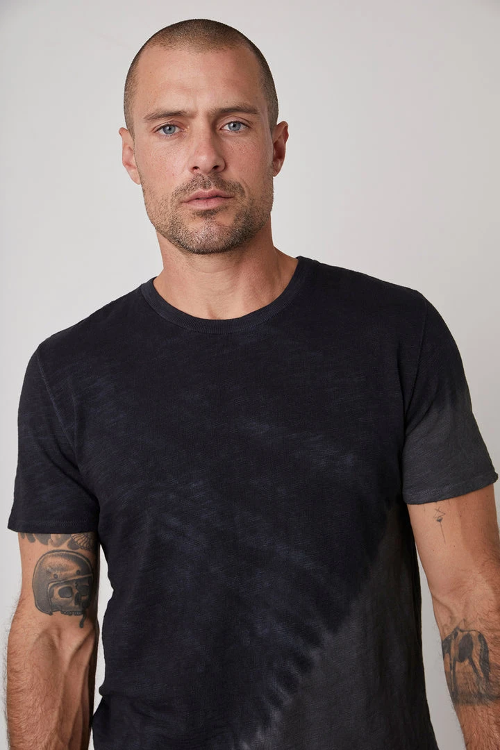 Velvet By Graham & Spencer Mens FABIAN SLUB TIE DYE TEE 2 Velvet By Graham & Spencer Mens FABIAN SLUB TIE DYE TEE