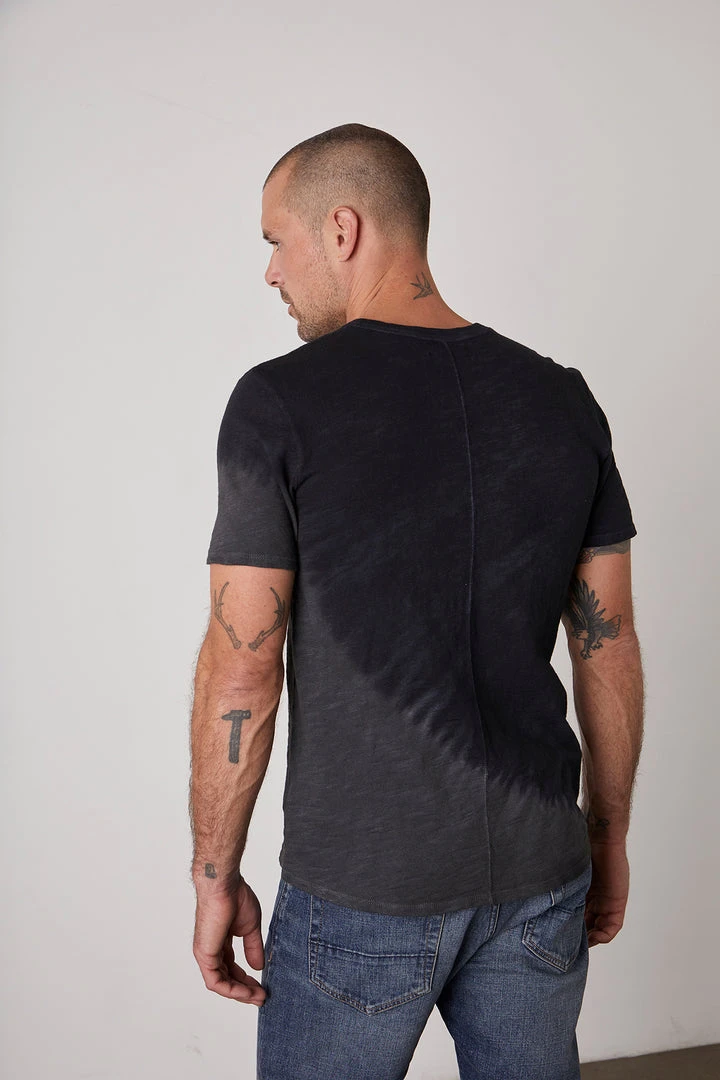 Velvet By Graham & Spencer Mens FABIAN SLUB TIE DYE TEE 4 Velvet By Graham & Spencer Mens FABIAN SLUB TIE DYE TEE