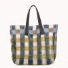 SMALL GINGHAM MESH TOTE BY EPICE Womens