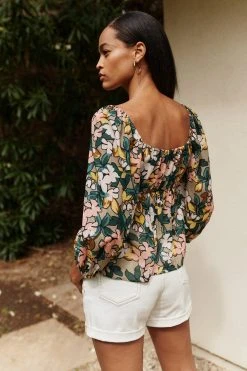 Velvet By Graham & Spencer STASS PRINTED TOP