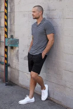 Velvet By Graham & Spencer Mens EVERETT STRIPED POLO 7 Velvet By Graham & Spencer Mens EVERETT STRIPED POLO