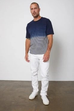 Velvet By Graham & Spencer JAMESON STRIPED POCKET TEE 6 Velvet By Graham & Spencer JAMESON STRIPED POCKET TEE