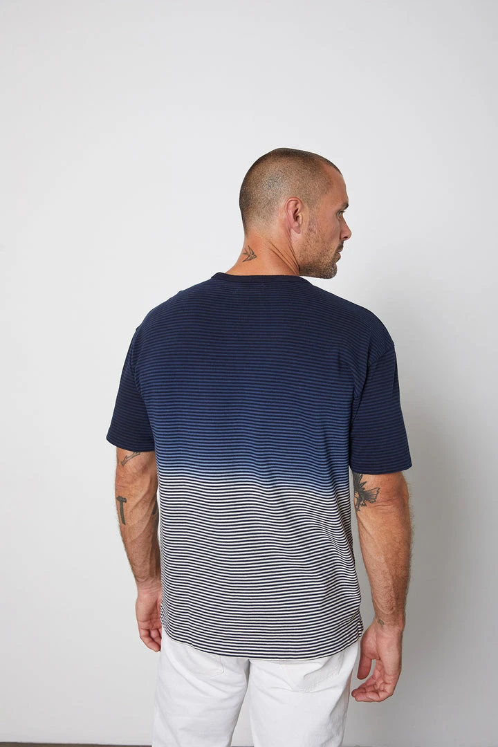 Velvet By Graham & Spencer JAMESON STRIPED POCKET TEE 4 Velvet By Graham & Spencer JAMESON STRIPED POCKET TEE