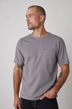 Velvet By Graham & Spencer LOGAN POCKET TEE Mens