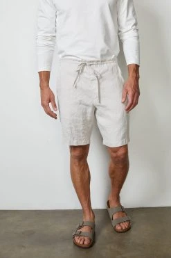 Velvet By Graham & Spencer MAXWELL LINEN SHORT Mens 12 Velvet By Graham & Spencer MAXWELL LINEN SHORT Mens
