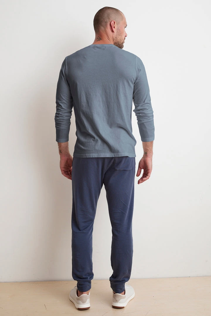 Velvet By Graham & Spencer AUSTIN SUEDED JERSEY LONG SLEEVE TEE 2 Velvet By Graham & Spencer AUSTIN SUEDED JERSEY LONG SLEEVE TEE