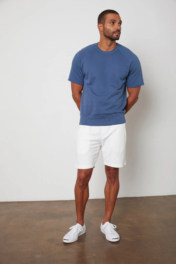 Velvet By Graham & Spencer Mens CHASE FRENCH TERRY SWEAT SHORT 6 Velvet By Graham & Spencer Mens CHASE FRENCH TERRY SWEAT SHORT