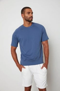 Velvet By Graham & Spencer Mens CHASE FRENCH TERRY SWEAT SHORT 10 Velvet By Graham & Spencer Mens CHASE FRENCH TERRY SWEAT SHORT