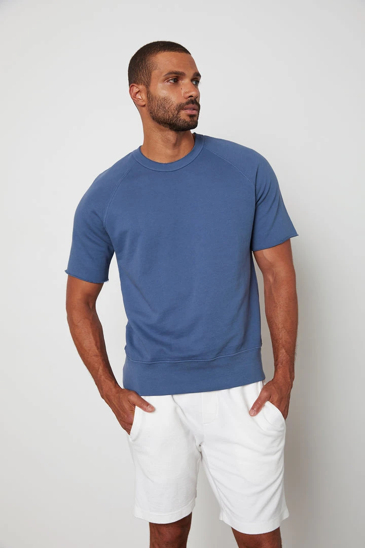 Velvet By Graham & Spencer Mens CHASE FRENCH TERRY SWEAT SHORT 5 Velvet By Graham & Spencer Mens CHASE FRENCH TERRY SWEAT SHORT