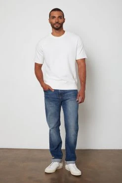Velvet By Graham & Spencer KEYON FRENCH TERRY SWEATSHIRT Mens 17 Velvet By Graham & Spencer KEYON FRENCH TERRY SWEATSHIRT Mens