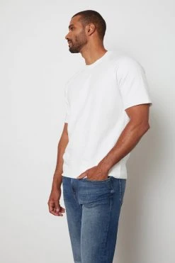 Velvet By Graham & Spencer KEYON FRENCH TERRY SWEATSHIRT Mens 15 Velvet By Graham & Spencer KEYON FRENCH TERRY SWEATSHIRT Mens