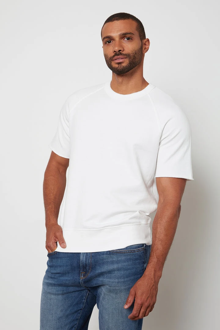 Velvet By Graham & Spencer KEYON FRENCH TERRY SWEATSHIRT Mens 1 Velvet By Graham & Spencer KEYON FRENCH TERRY SWEATSHIRT Mens