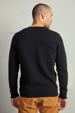 Velvet By Graham & Spencer BIRCH CASHMERE SWEATER Mens