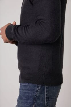 Velvet By Graham & Spencer LAMBERT MOCK NECK ZIP SWEATER 11 Velvet By Graham & Spencer LAMBERT MOCK NECK ZIP SWEATER