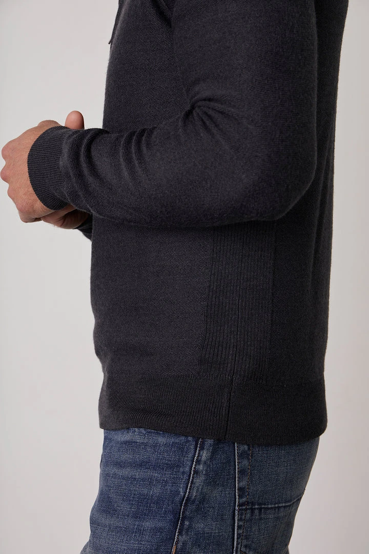 Velvet By Graham & Spencer LAMBERT MOCK NECK ZIP SWEATER 6 Velvet By Graham & Spencer LAMBERT MOCK NECK ZIP SWEATER