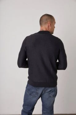 Velvet By Graham & Spencer LAMBERT MOCK NECK ZIP SWEATER 10 Velvet By Graham & Spencer LAMBERT MOCK NECK ZIP SWEATER