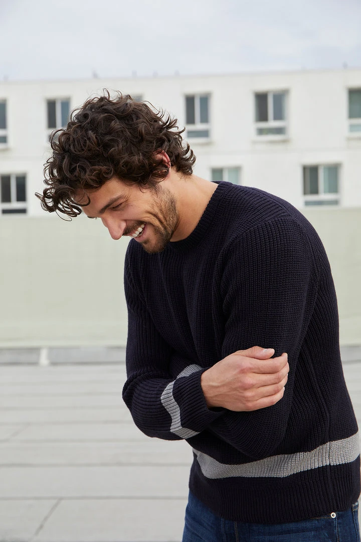 Velvet By Graham & Spencer PHIL CREW NECK SWEATER Mens 4 Velvet By Graham & Spencer PHIL CREW NECK SWEATER Mens