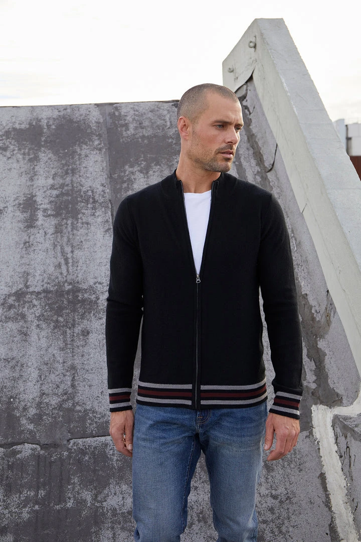 Velvet By Graham & Spencer SCOTTY ZIP-UP SWEATER 3 Velvet By Graham & Spencer SCOTTY ZIP-UP SWEATER