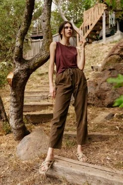 Velvet By Graham & Spencer TAURUS COTTON SLUB TANK Womens 28 Velvet By Graham & Spencer TAURUS COTTON SLUB TANK Womens