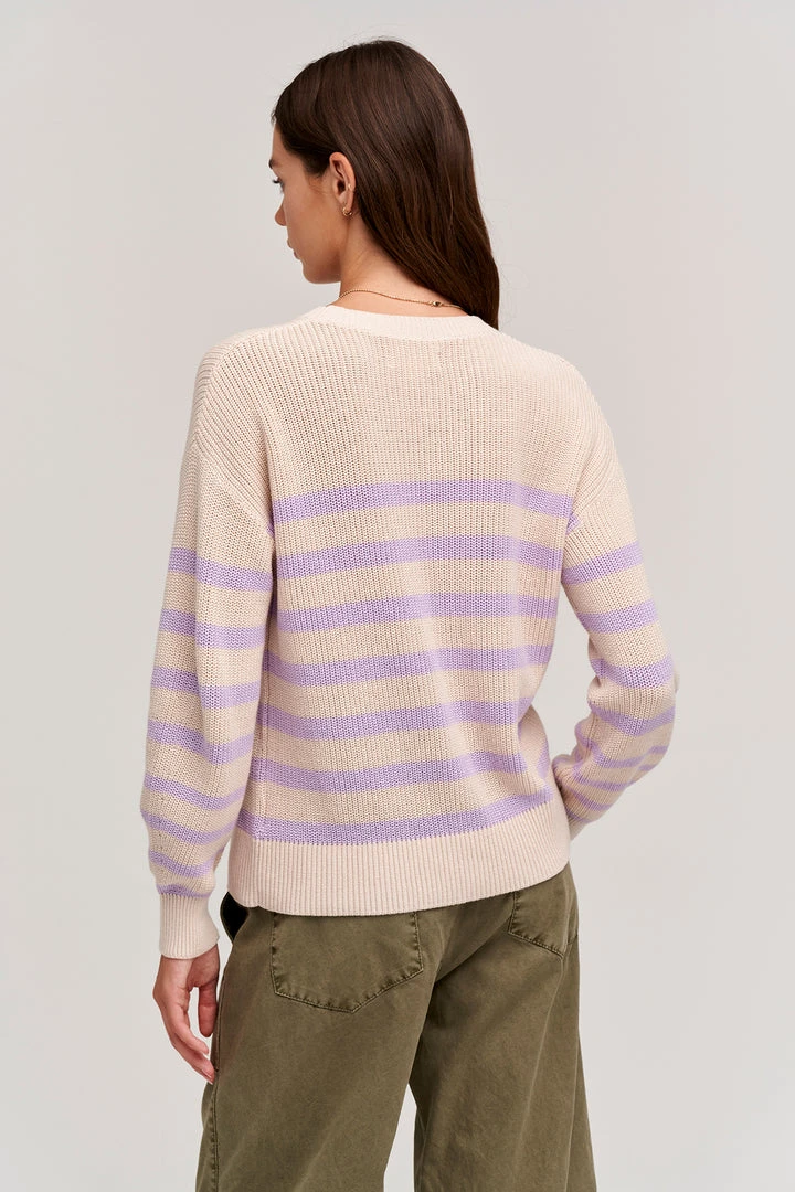 Velvet By Graham & Spencer Womens WREN TEXTURED COTTON SWEATER 4 Velvet By Graham & Spencer Womens WREN TEXTURED COTTON SWEATER