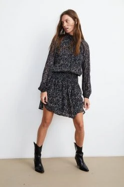 Velvet By Graham & Spencer KIRSTEN PRINTED DRESS
