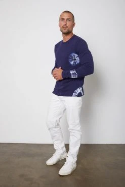 Velvet By Graham & Spencer Mens CALEB CREW NECK TEE