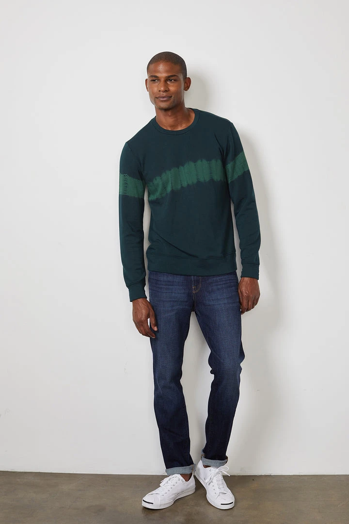 Velvet By Graham & Spencer DEAN LUXE FLEECE TIE DYE PULLOVER 6 Velvet By Graham & Spencer DEAN LUXE FLEECE TIE DYE PULLOVER
