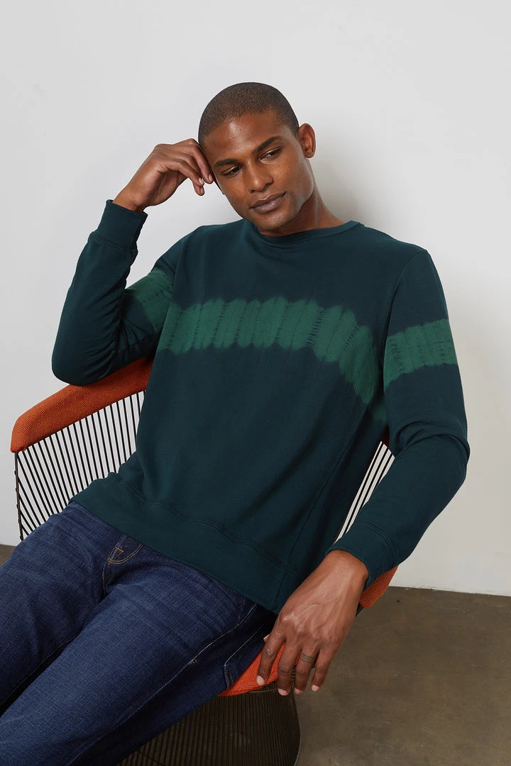 Velvet By Graham & Spencer DEAN LUXE FLEECE TIE DYE PULLOVER 1 Velvet By Graham & Spencer DEAN LUXE FLEECE TIE DYE PULLOVER