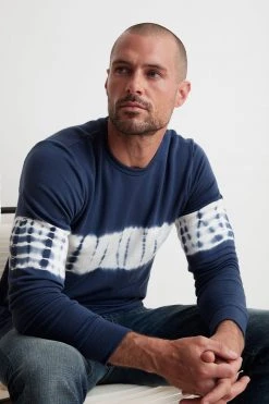 Velvet By Graham & Spencer DEAN LUXE FLEECE TIE DYE PULLOVER 16 Velvet By Graham & Spencer DEAN LUXE FLEECE TIE DYE PULLOVER