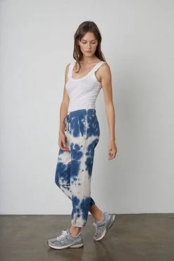 Velvet By Graham & Spencer Womens NISSA TIE DYE SWEATPANT 18 Velvet By Graham & Spencer Womens NISSA TIE DYE SWEATPANT