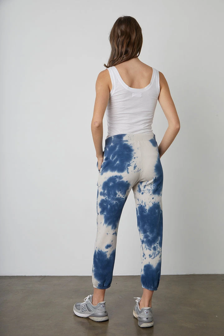 Velvet By Graham & Spencer Womens NISSA TIE DYE SWEATPANT 9 Velvet By Graham & Spencer Womens NISSA TIE DYE SWEATPANT