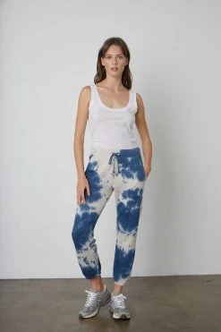 Velvet By Graham & Spencer Womens NISSA TIE DYE SWEATPANT 17 Velvet By Graham & Spencer Womens NISSA TIE DYE SWEATPANT