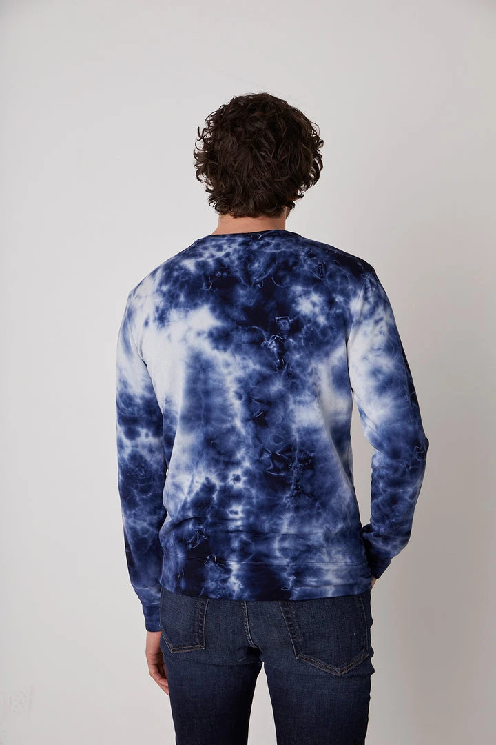Velvet By Graham & Spencer Mens TREVOR TIE DYE SWEATSHIRT 3 Velvet By Graham & Spencer Mens TREVOR TIE DYE SWEATSHIRT