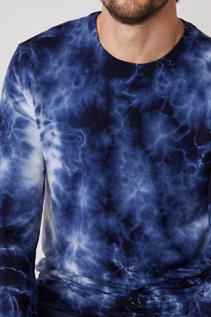 Velvet By Graham & Spencer Mens TREVOR TIE DYE SWEATSHIRT 6 Velvet By Graham & Spencer Mens TREVOR TIE DYE SWEATSHIRT