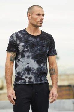 Velvet By Graham & Spencer OTTIS TIE DYE TEE Mens