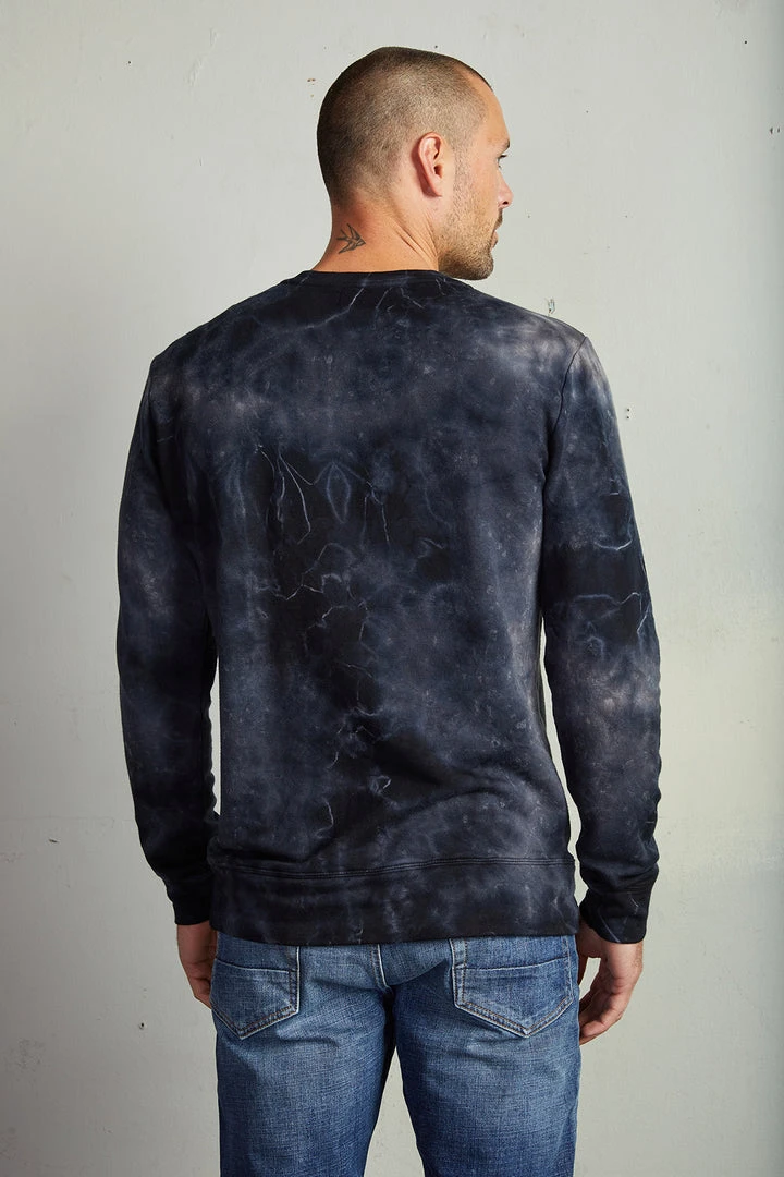 Velvet By Graham & Spencer Mens TREVOR TIE DYE SWEATSHIRT 9 Velvet By Graham & Spencer Mens TREVOR TIE DYE SWEATSHIRT