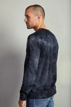 Velvet By Graham & Spencer Mens TREVOR TIE DYE SWEATSHIRT 20 Velvet By Graham & Spencer Mens TREVOR TIE DYE SWEATSHIRT