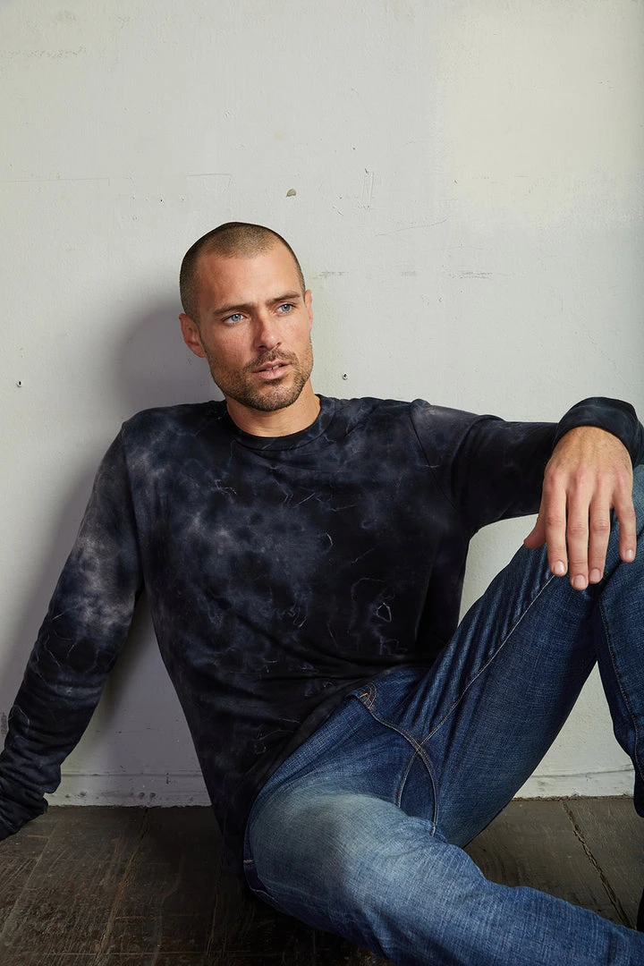 Velvet By Graham & Spencer Mens TREVOR TIE DYE SWEATSHIRT 11 Velvet By Graham & Spencer Mens TREVOR TIE DYE SWEATSHIRT
