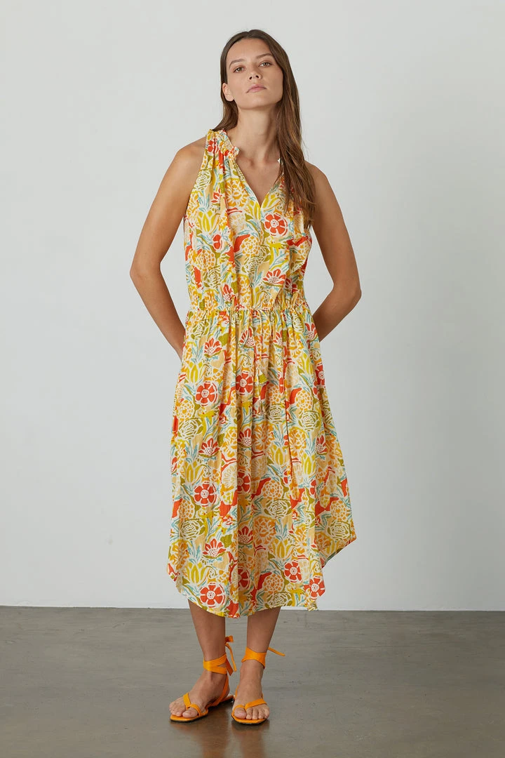 Velvet By Graham & Spencer Womens RAMONA PRINTED TANK DRESS 2 Velvet By Graham & Spencer Womens RAMONA PRINTED TANK DRESS