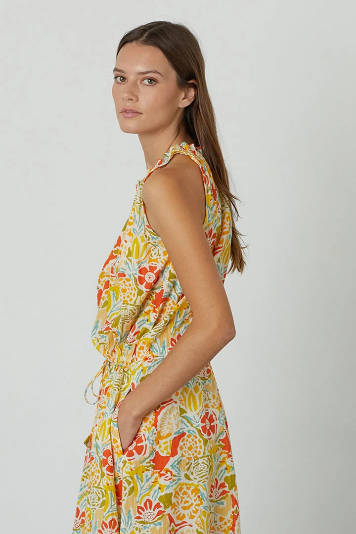 Velvet By Graham & Spencer Womens RAMONA PRINTED TANK DRESS 6 Velvet By Graham & Spencer Womens RAMONA PRINTED TANK DRESS