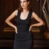 Velvet By Graham & Spencer VARELLA SHIRRED MINI DRESS Womens