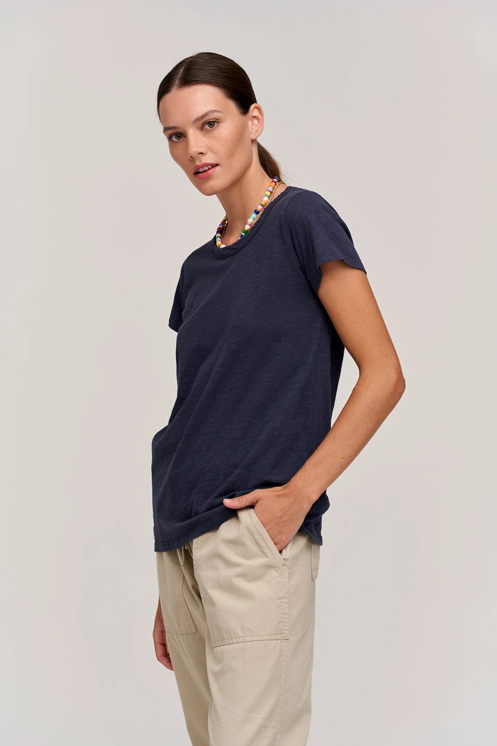 Velvet By Graham & Spencer TILLY ORIGINAL SLUB CREW NECK TEE Womens 18 Velvet By Graham & Spencer TILLY ORIGINAL SLUB CREW NECK TEE Womens