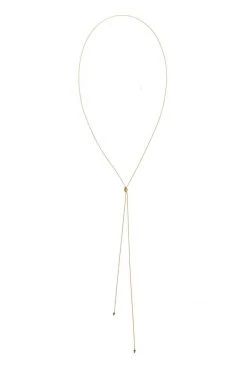 Velvet By Graham & Spencer KNOT BALL CHAIN NECKLACE By MARA CARRIZO SCALISE