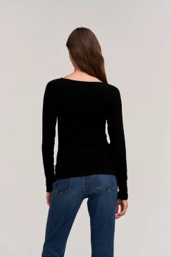 Velvet By Graham & Spencer PEPPA VISCOSE RIB TOP Womens 12 Velvet By Graham & Spencer PEPPA VISCOSE RIB TOP Womens